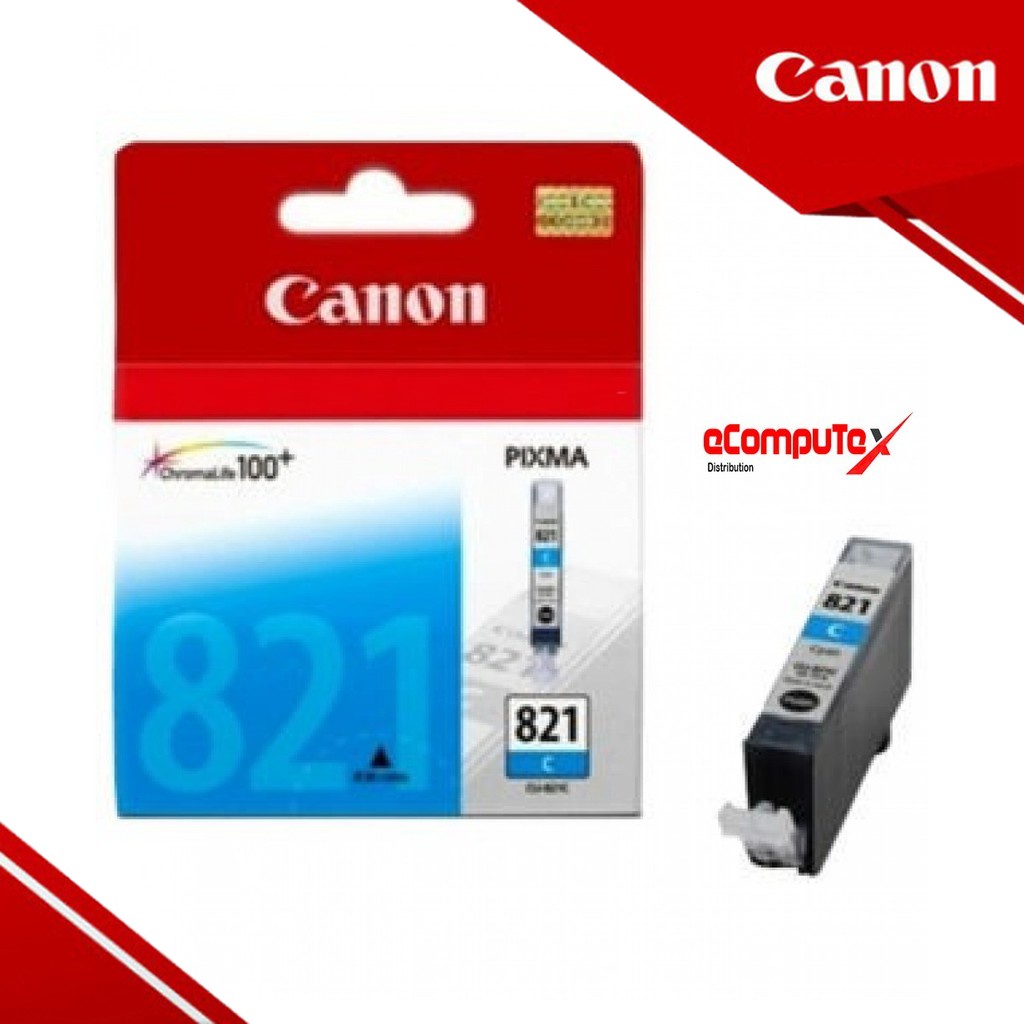 CARTRIDGE CANON CLI-821 (RESMI) ORIGINAL