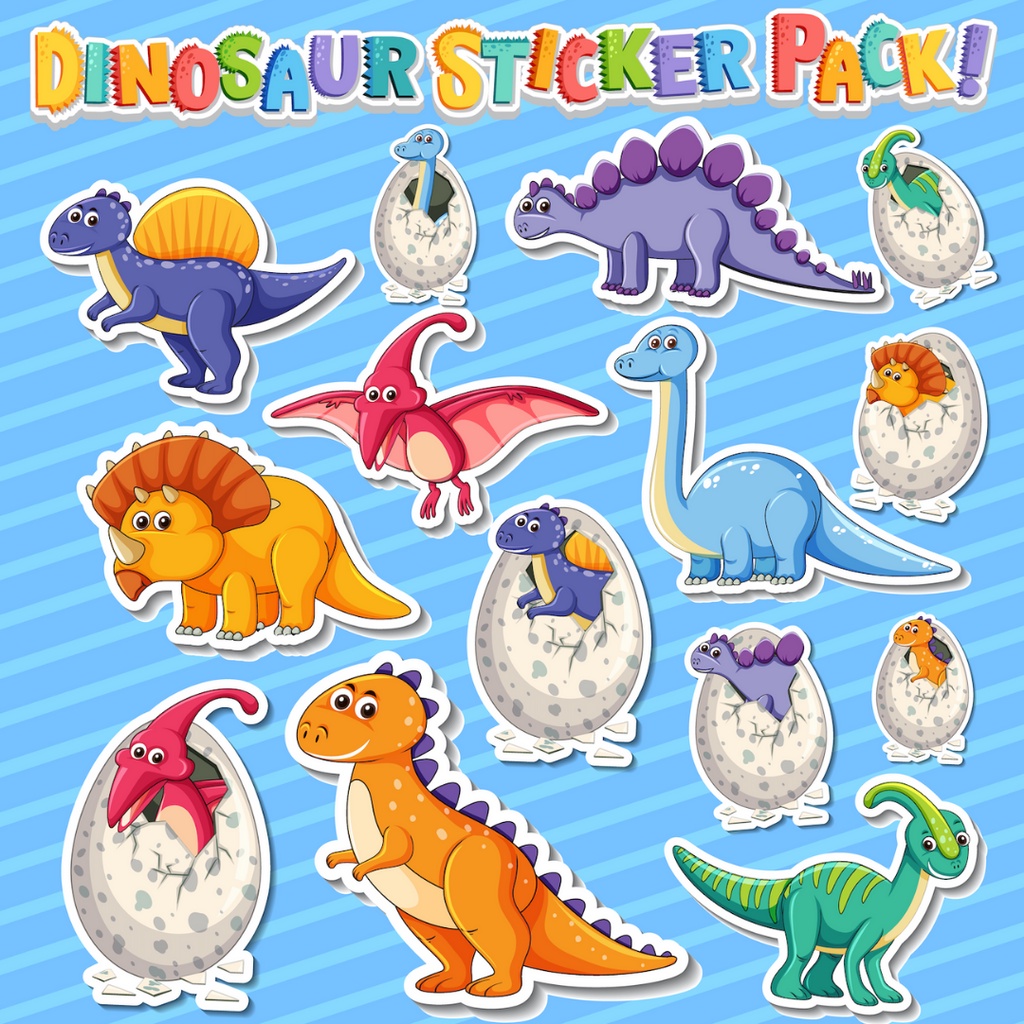 

Sticker Dinosaurus