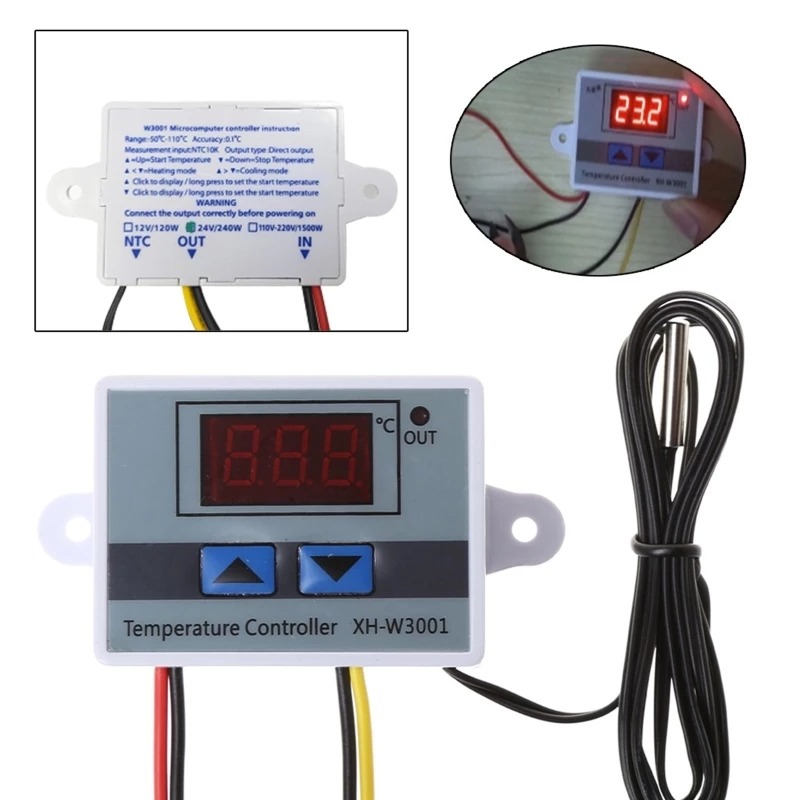 Digital Temperature 220V Controller Thermostat Microcomputer- XH-W3001