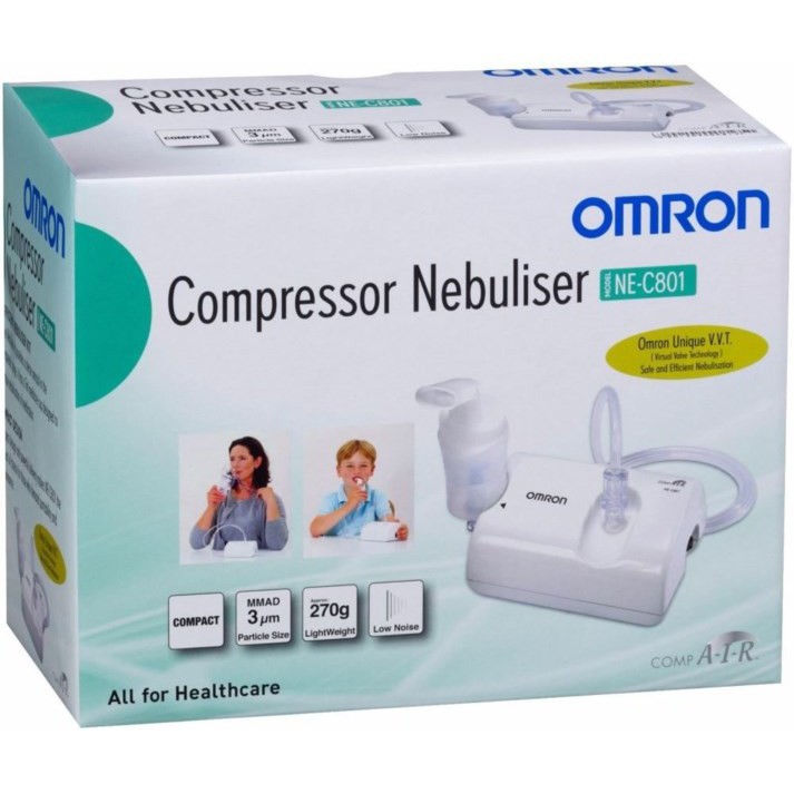 Omron Nebulizer NE-C801 / NEC801 / NE C 801 - Alat Uap Anak dan Dewasa