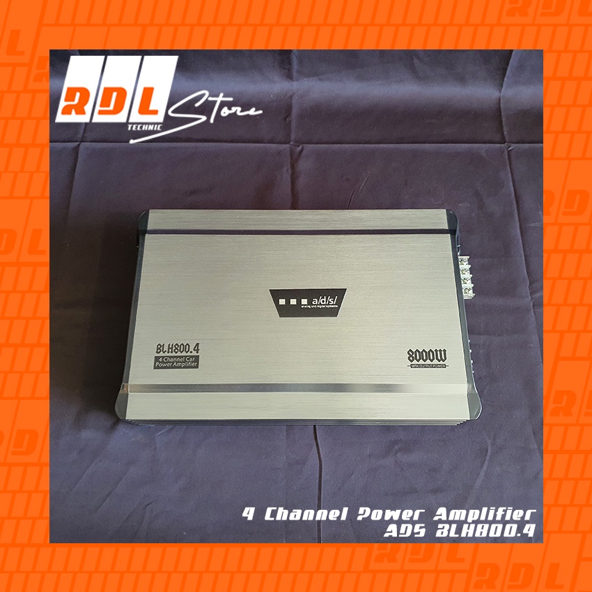 4 Channel Power Amplifier ADS BLH800.4