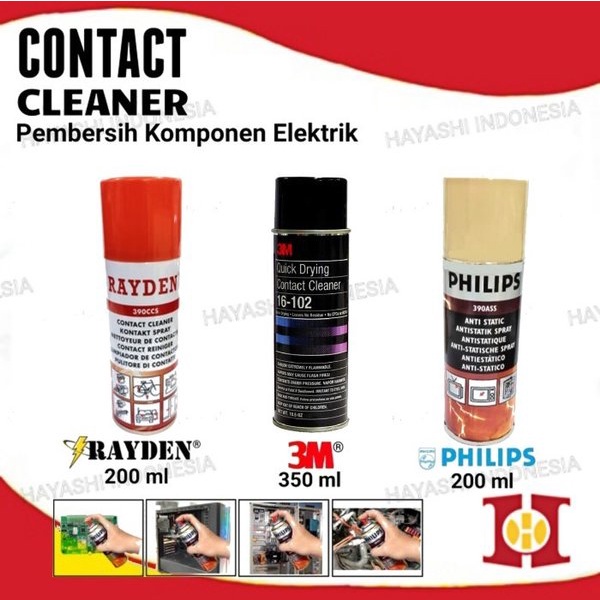 Pembersih Elektrik Elektronik Kontak Contact Cleaner Original