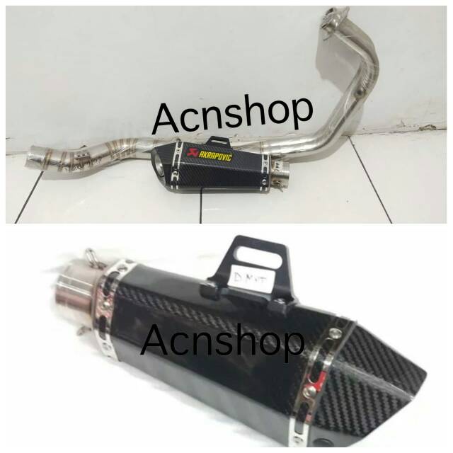Knalpot akrapovic ninja 250 fi original