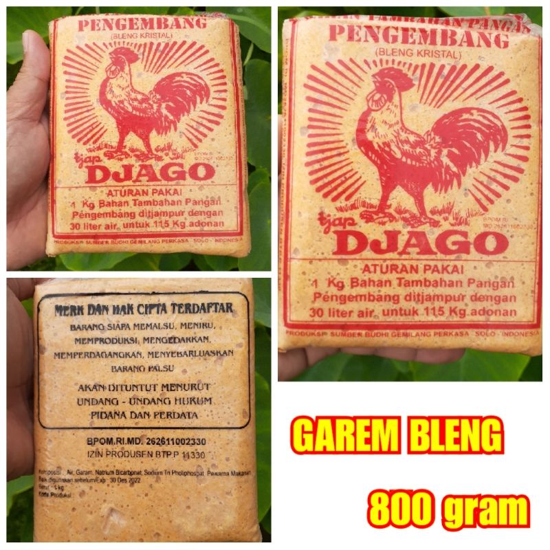 

BLENG JAGO sudah izin BPOM berat -+900 g