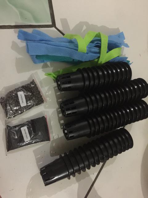 Netpot Hitam Lubang Tengah Ukuran 5 Cm