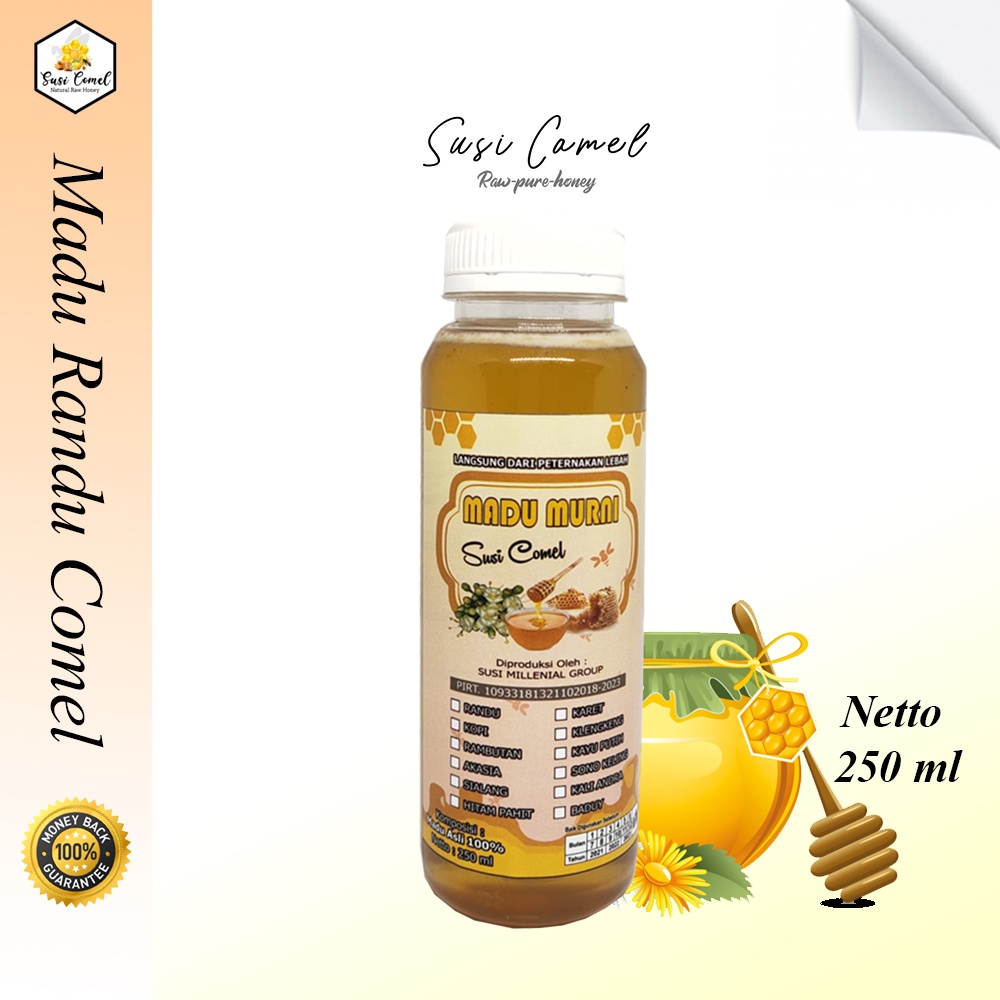 

Madu Asli | Madu Randu 250 Ml Original Premium
