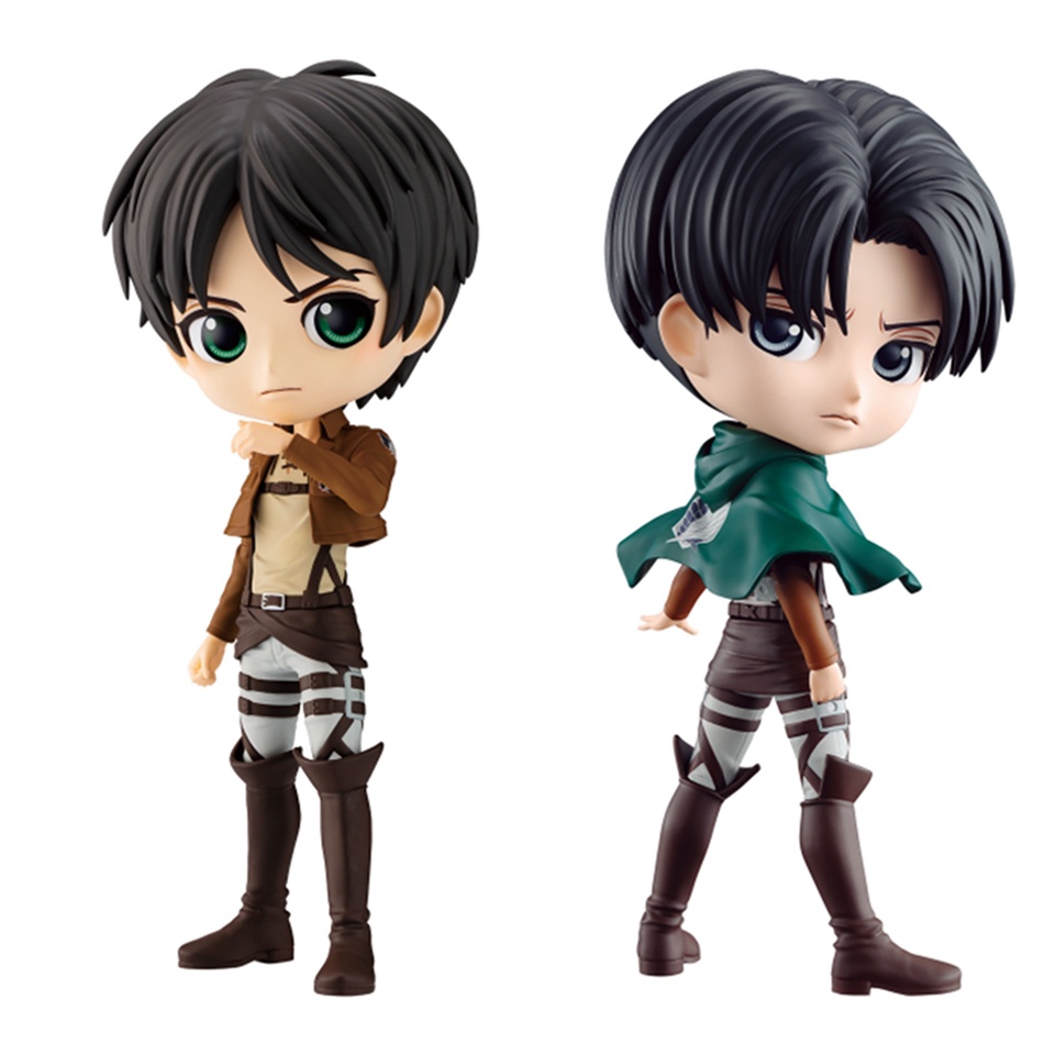 Mainan Action Figure Levi Ackerman Attack on Titan Bahan PVC Ukuran 15CM