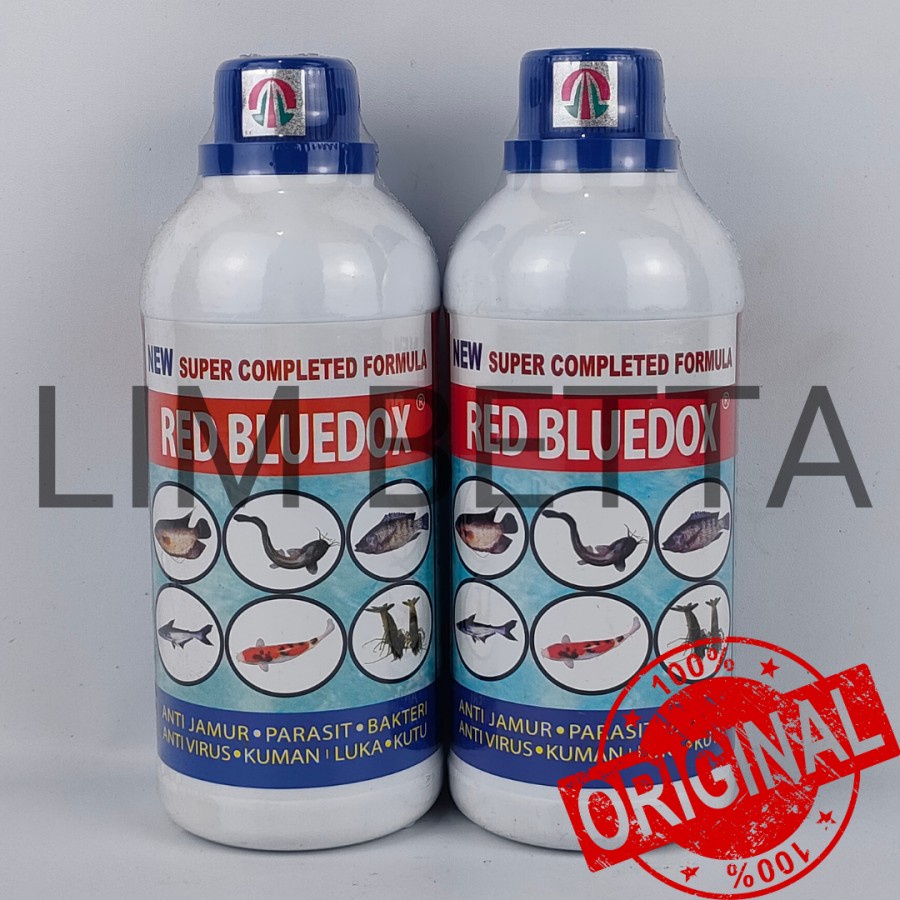 RED BLUEDOX 500 ML / OBAT IKAN ANTI JAMUR DAN PARASIT