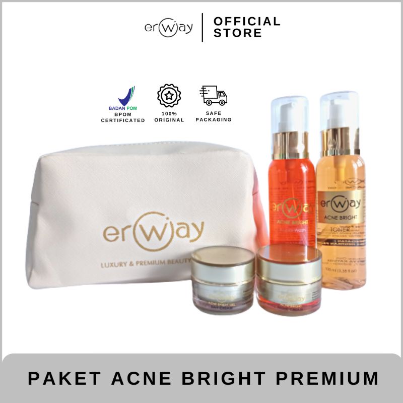 Erway Paket Acne Bright Premium BPOM