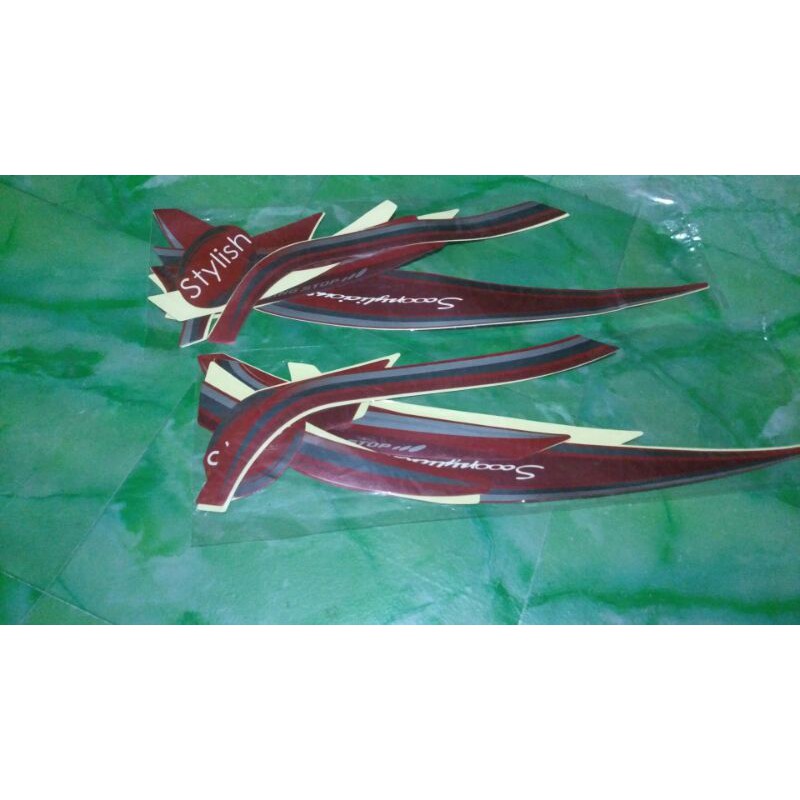 striping scoopy 2018