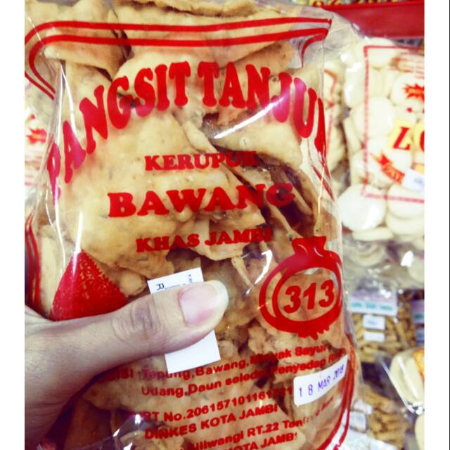 

MK81 Kerupuk bawang pangsit tanjung