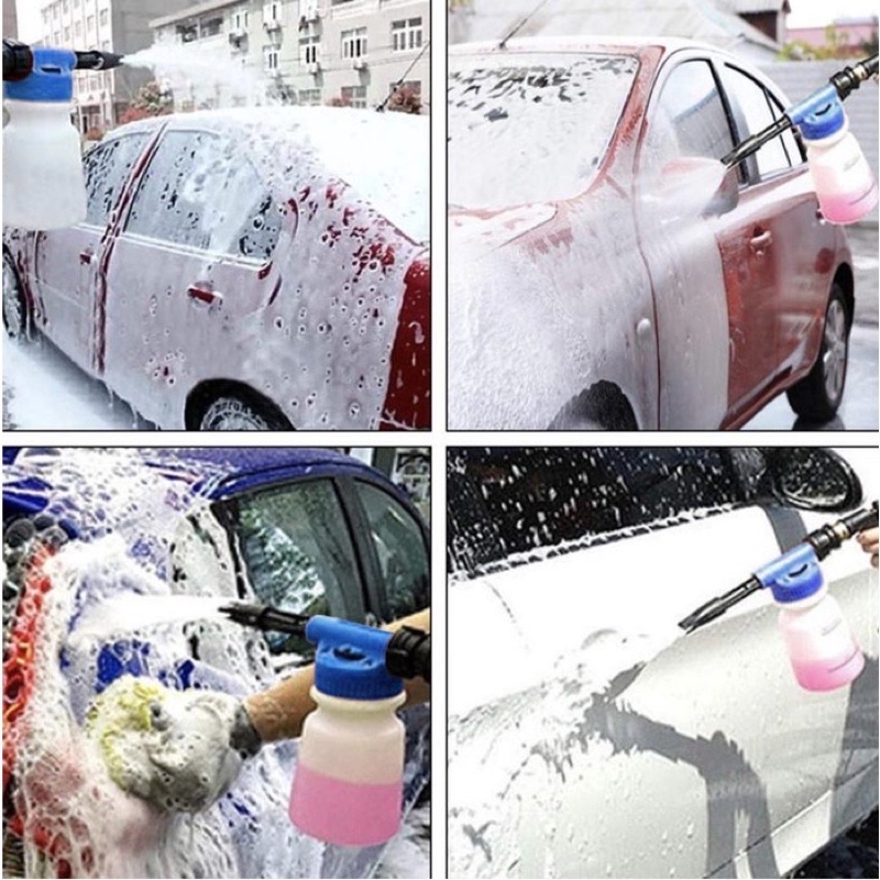 SALTBOX Water Gun Snow Foam Car Wash Tempat Sabun 800ML Adjustable