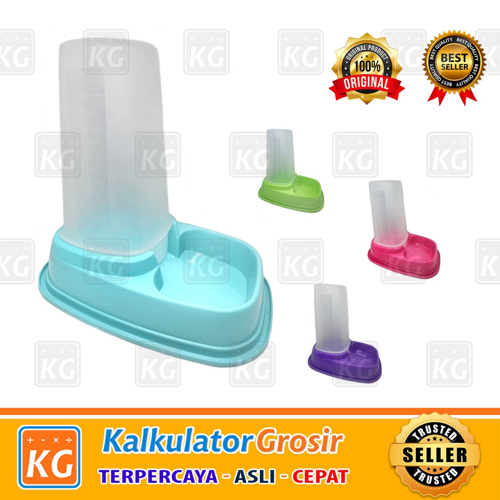 Tempat Makan Anti Semut Automatis Auto Pet Feeder Anti Semut Tempat Makan / Minum Hewan / DIspenser Makanan Kucing Dan Anjing Automatis Anti Semut