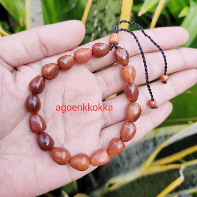 Gelang kokka kaukah tetes air coklat