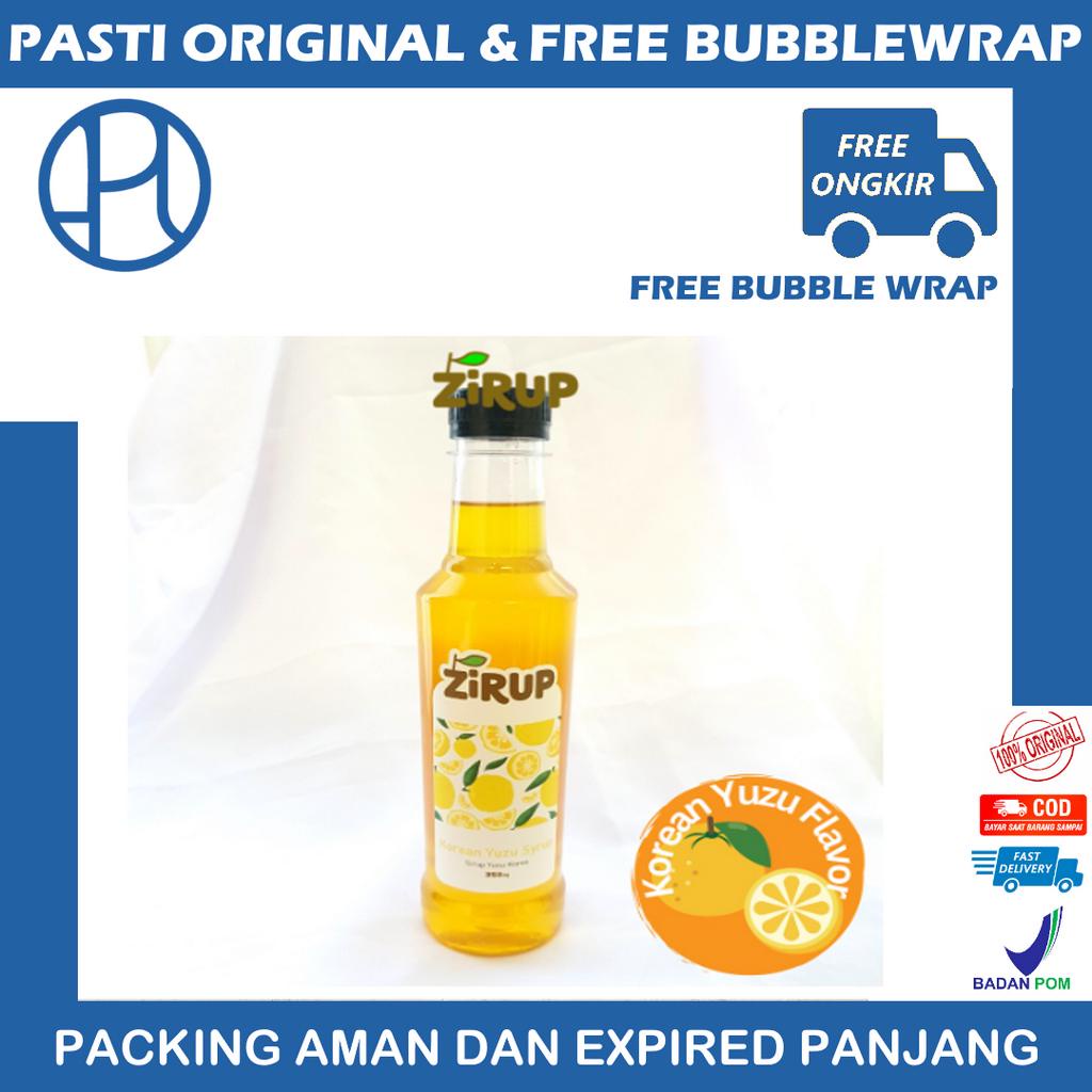 ZIRUP Minuman Sirup Rasa JERUK YUZU KOREA 350ML