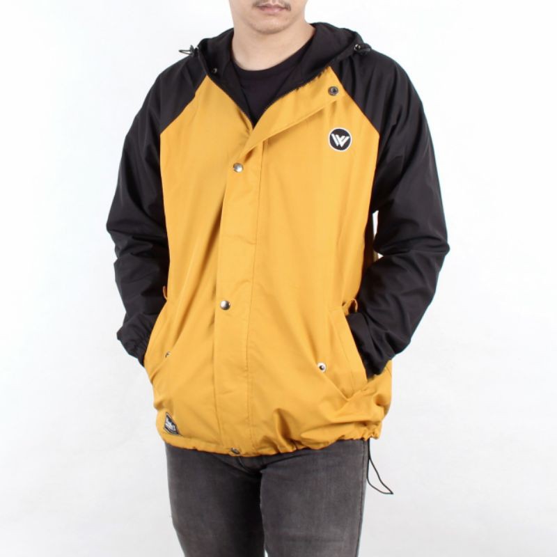 [WANGKER'S Original] Jaket Pria Casual Simple Outdoor Kombi 2D Waterproof