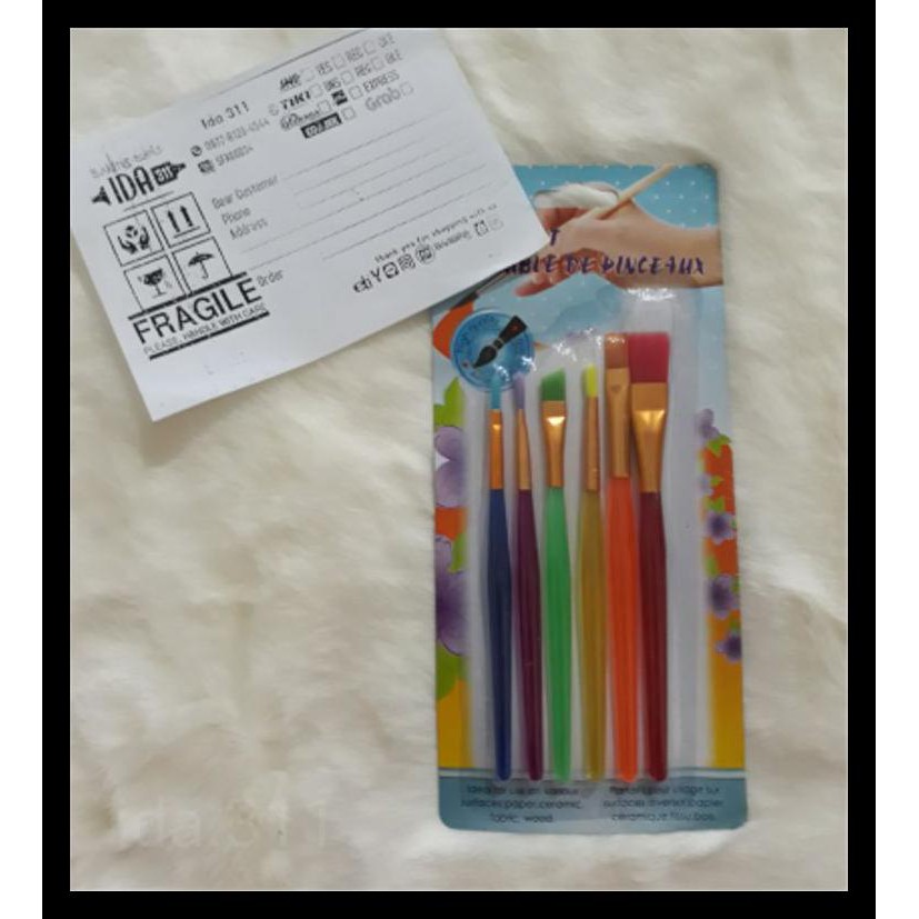 

Kuas Lukis Puding / Kuas Puding / Kuas Lukis Nylon / Kuas Kue Terjamin