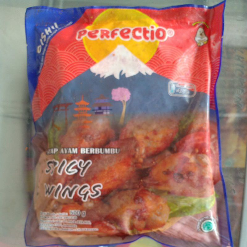 

perfectio spicy wings 500gr