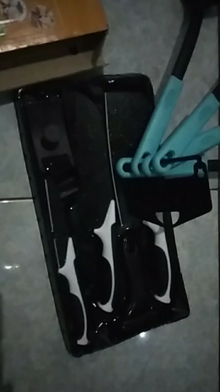 Super Tajam Pisau Set Loyal Bosque Terbaru 1kg 5pcs Free Bubble