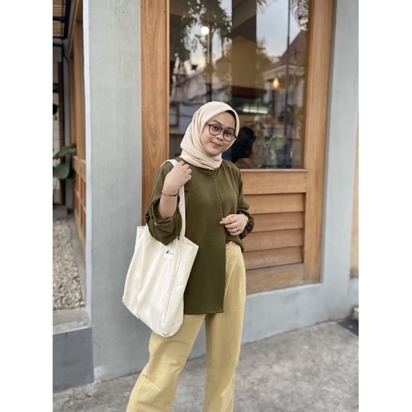 ASHA CRINKLE BLOUSE BY VITAFA ID