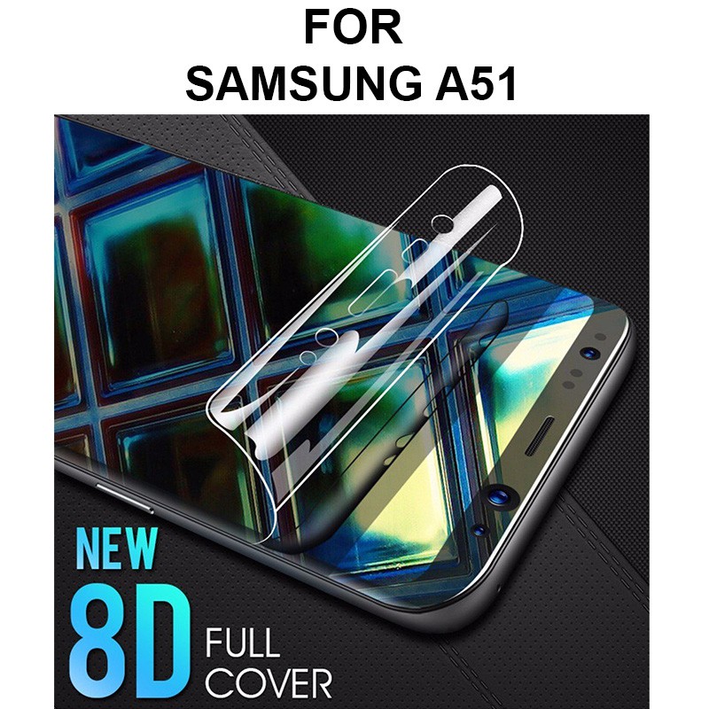 HYDROGEL Screen Guard Samsung A51 anti gores full layar cover jelly gel-1