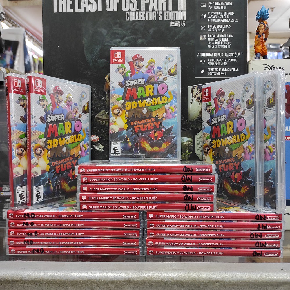 Switch Super Mario 3D World Bowser's Fury