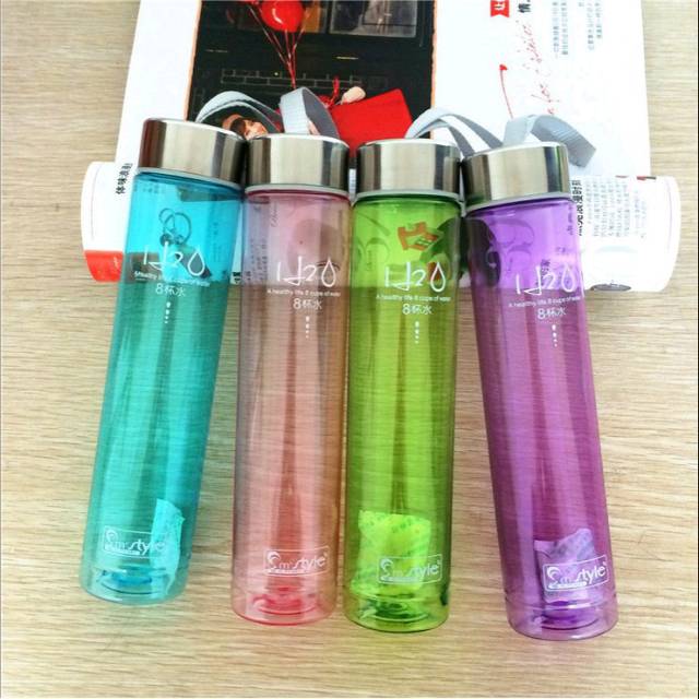 

Botol air H20 transpran