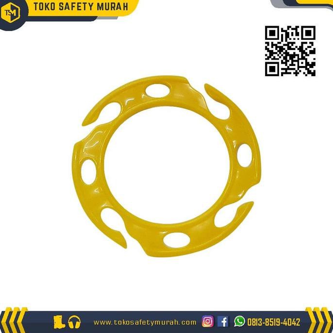 Ready Stock Gantungan Rantai Plastik Kerucut Traffic Cone Ring Rantai Traffic Cone Murah