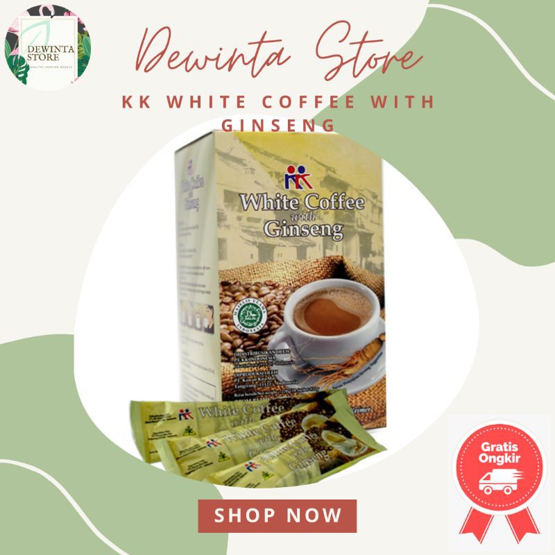 

DS - KK WHITE COFFEE WITH GINSENG - KK INDONESIA