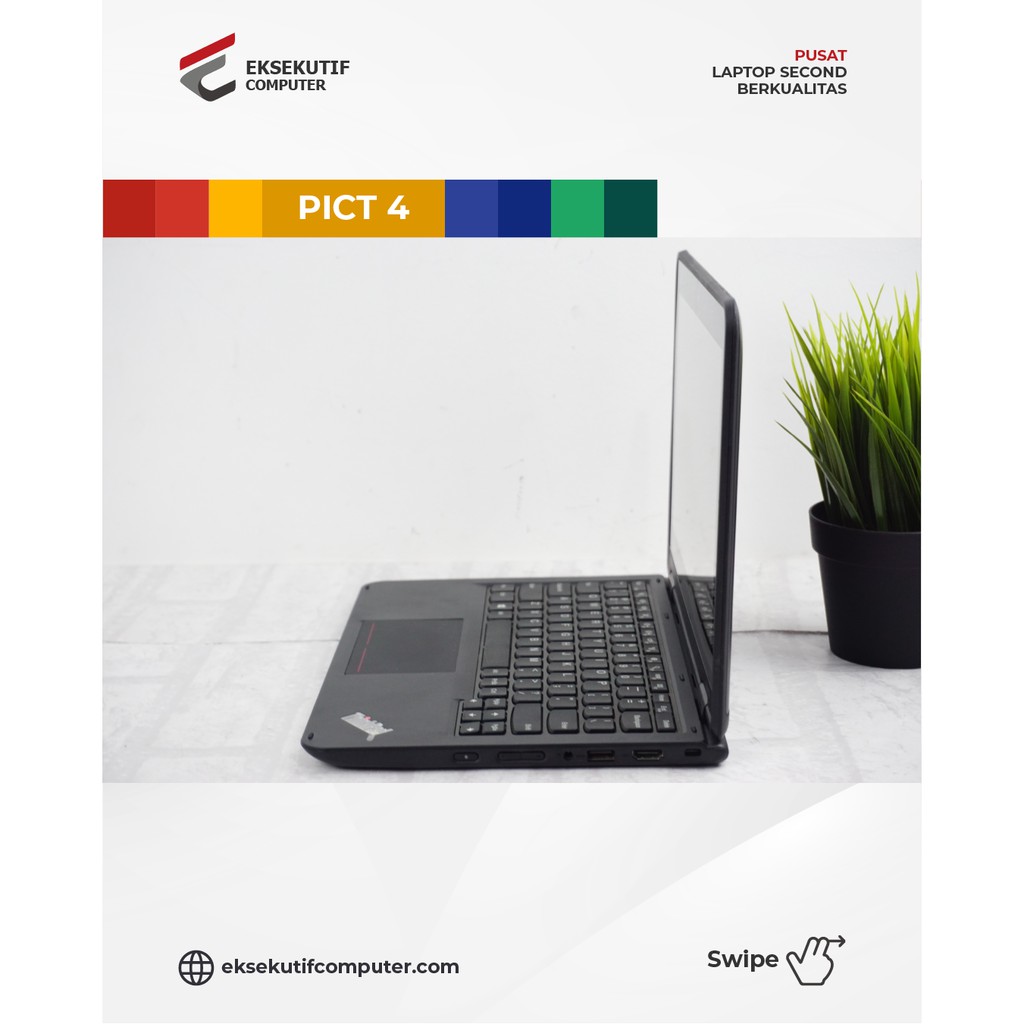 LAPTOP ULTRABOOK MURAH LENOVO THINKPAD YOGA 11E CORE I3 RAM 8GB SSD 256GB-3