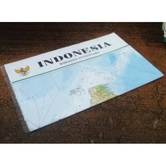 

PETA INDONESIA LIPAT TERKINI 102 X 72 CM