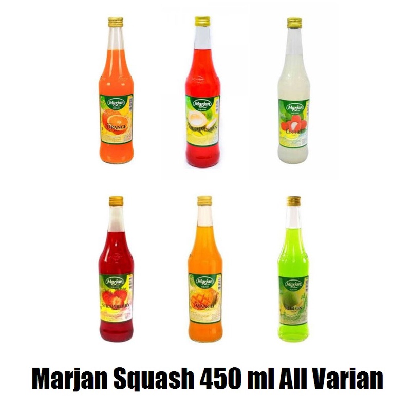 

(Cek Deskripsi) Marjan Squash 450 ml All Varian