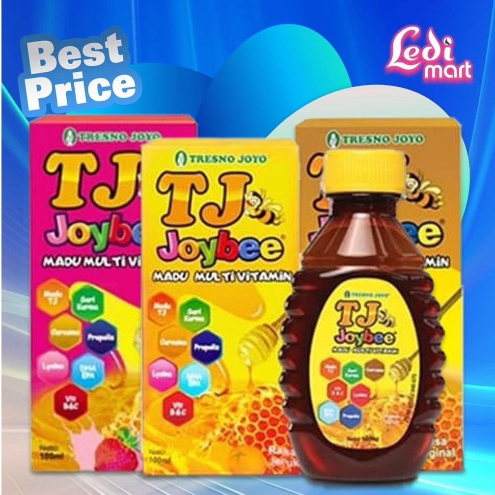 ORIGINAL Madu Tj Joybee 100ml BPOM / Madu Joybee / Madu Tresnojoyo / LEDI MART