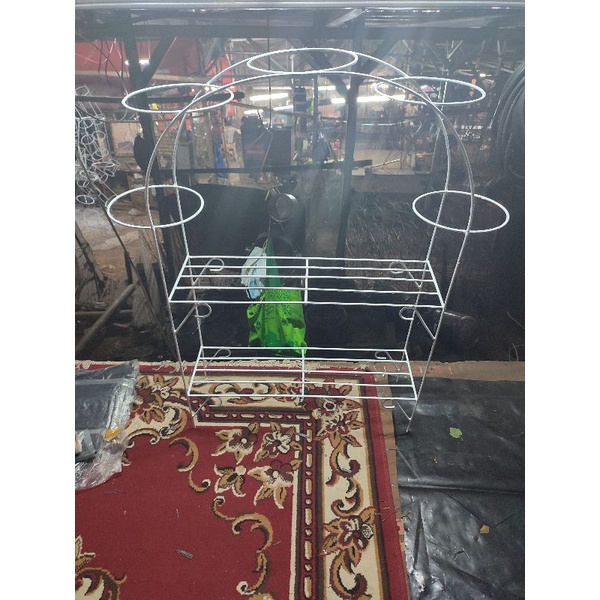 RAK pot bunga besi/ rak pot minimalis