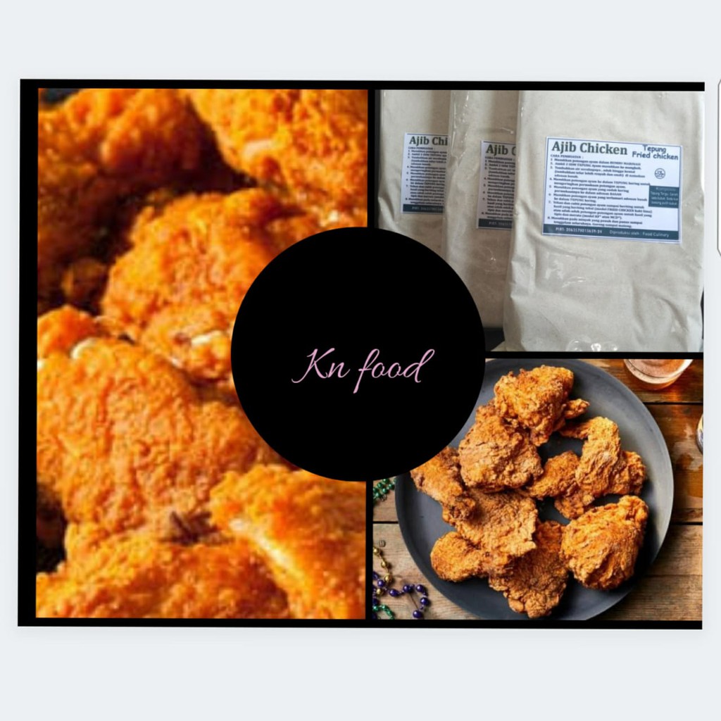 

Tepung Fried Chicken SIAP PAKAI - 1kg Tepung Kentuky Fried Chicken