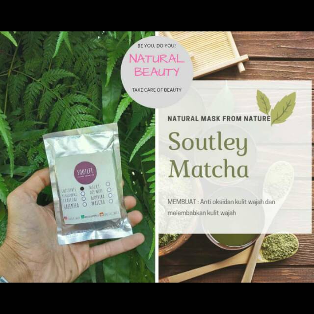 Soutley mask matcha