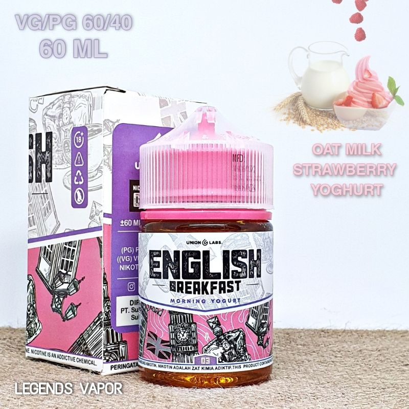 FREEBASE CUKAI 2023 - LIQUID ENGLISH BREAKFAST V5 Morning Yogurt AUTHENTIC