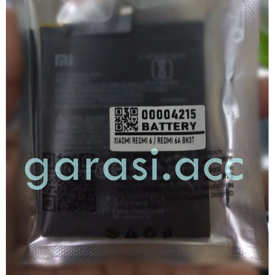 Batre Xiaomi Redmi 6 6A BN37