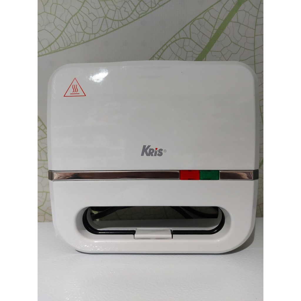 SANDWICH MAKER 2 SLICE / TOASTER PEMBUAT ROTI / PEMANGGANG 700W WHITE