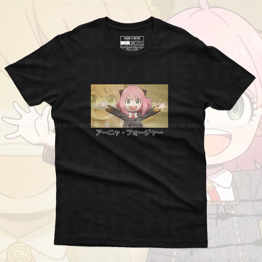 Tshirt Anya Forger Telepath Kanji Anime Manga Spy x Family