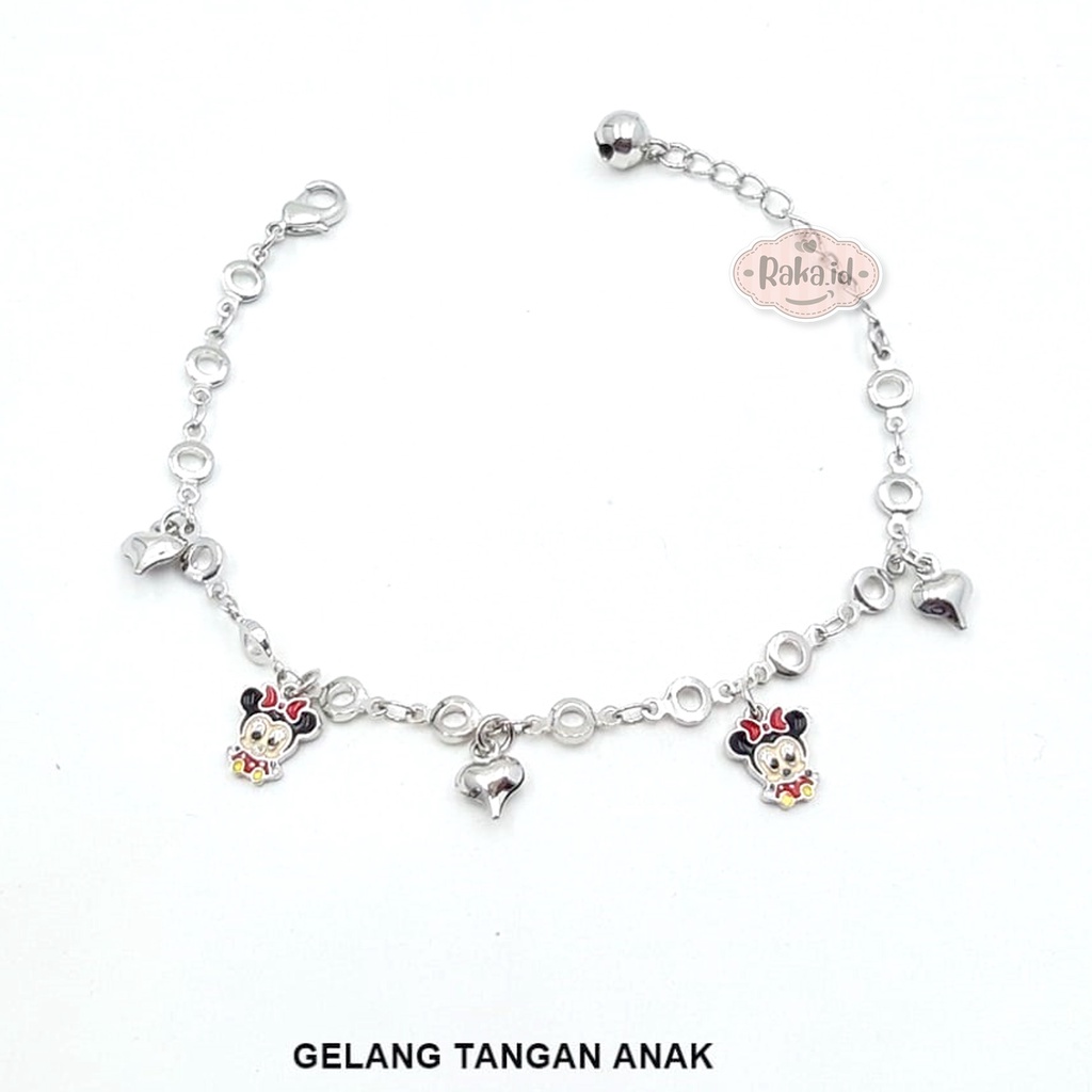 Gelang Tangan Anak Minnie Baby Pita Perhiasan Anak 1018