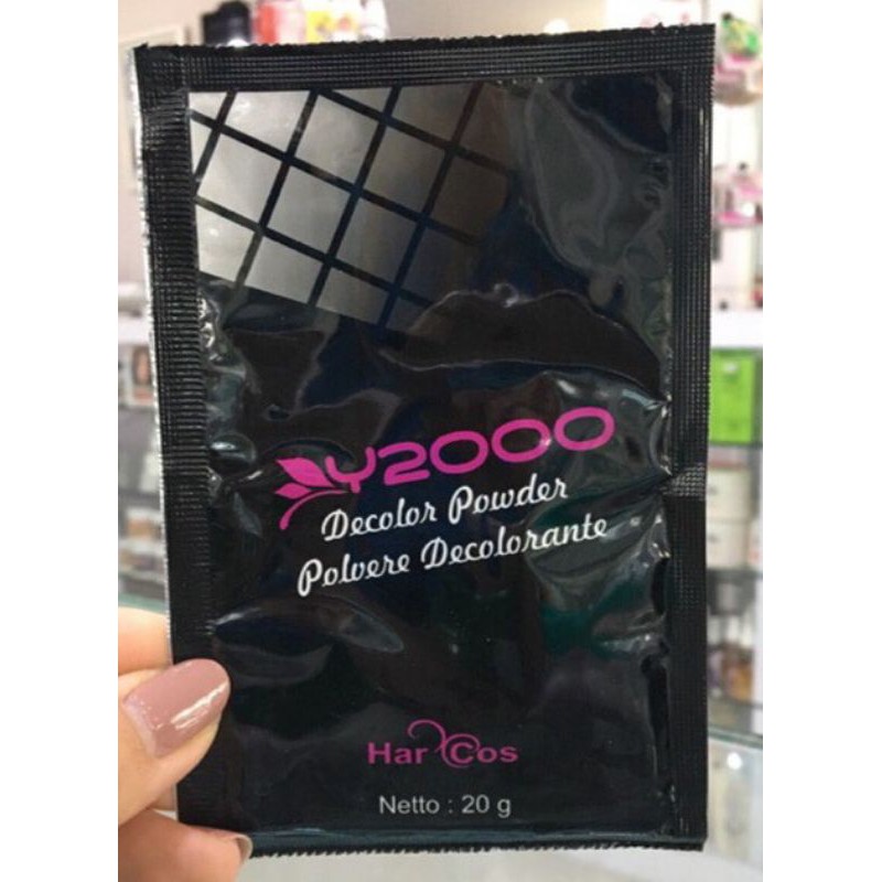 Y2000 Decolor Powder Bleaching Sachet