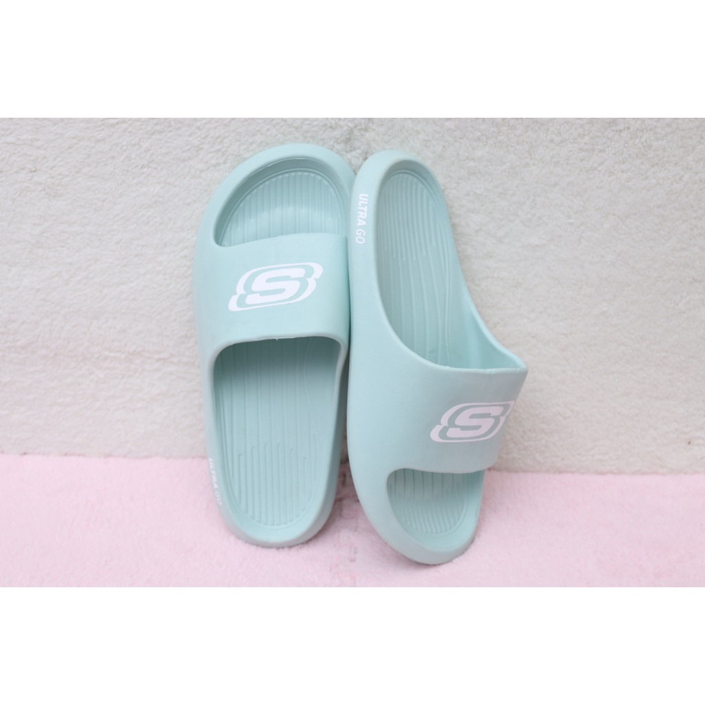 Sendal Slide Wanita Sandal Selop Skechers Wanita Sandal Wanita Terbaru Sandal Slip on Sketcher Model Korea Sketcher Selop Murah