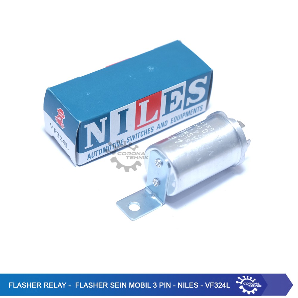 Flasher Relay - Flasher Sein Mobil 3 Pin - Niles-VF324L