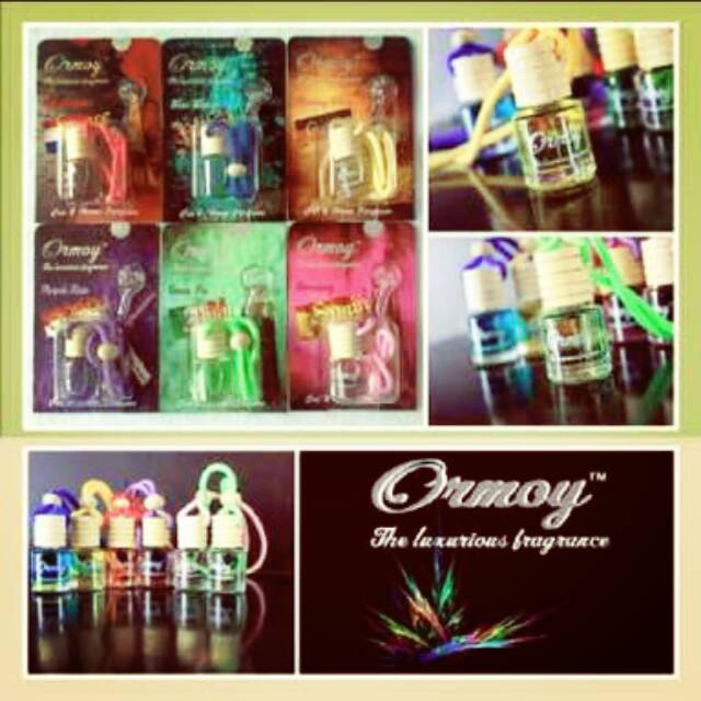 Pengharum/ pewangi mobil  dan ruangan Ormoy