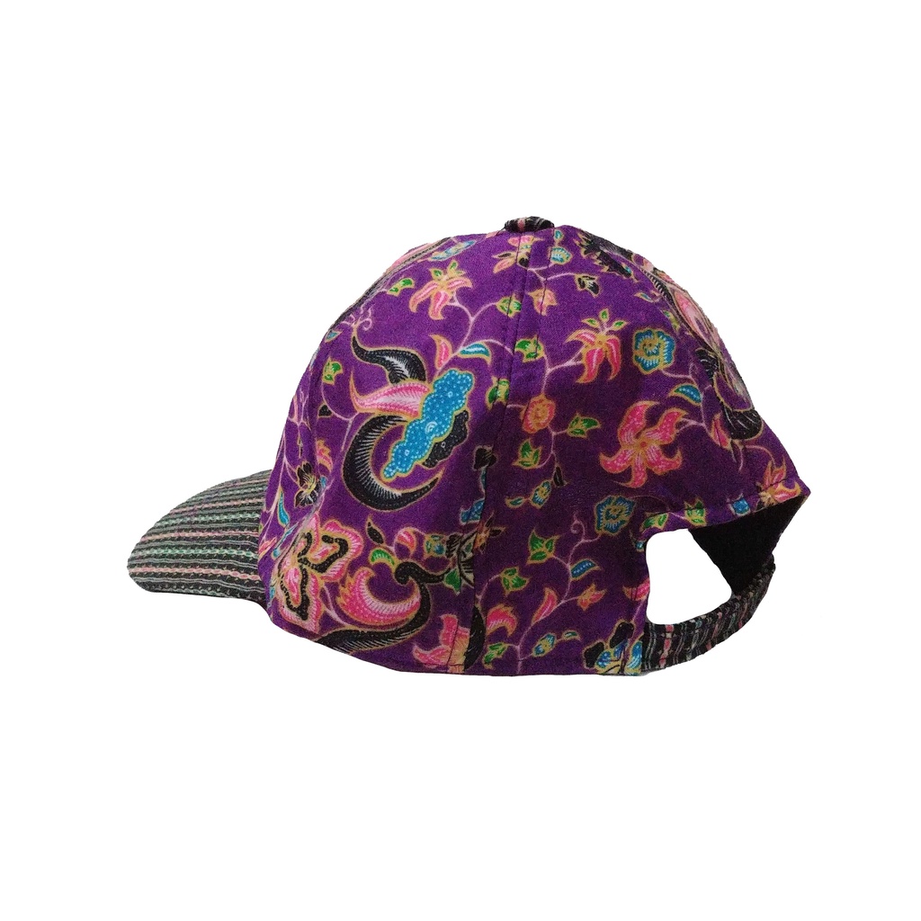 Topi Batik Baseball Handmade Batik Cap 07 / Topi Batik Kain Baseball Jogja