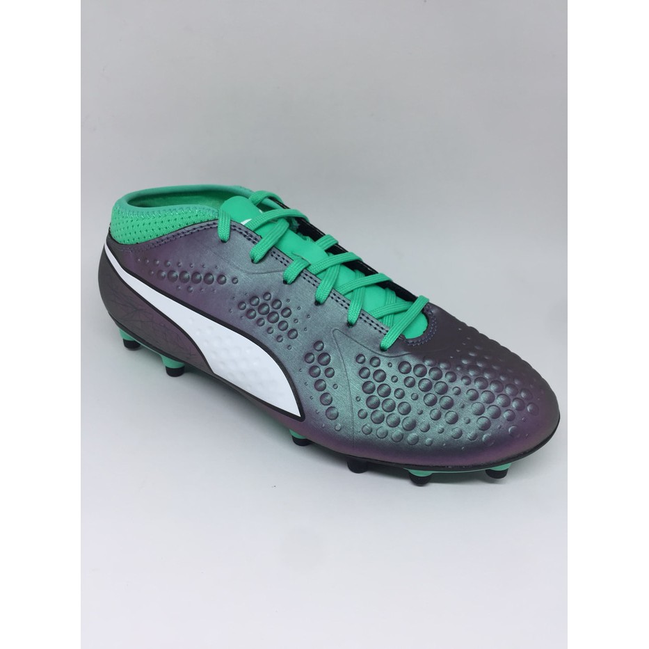 sport ku/Sepatu bola puma original Puma one 4 IL Syn FG col shift/green new