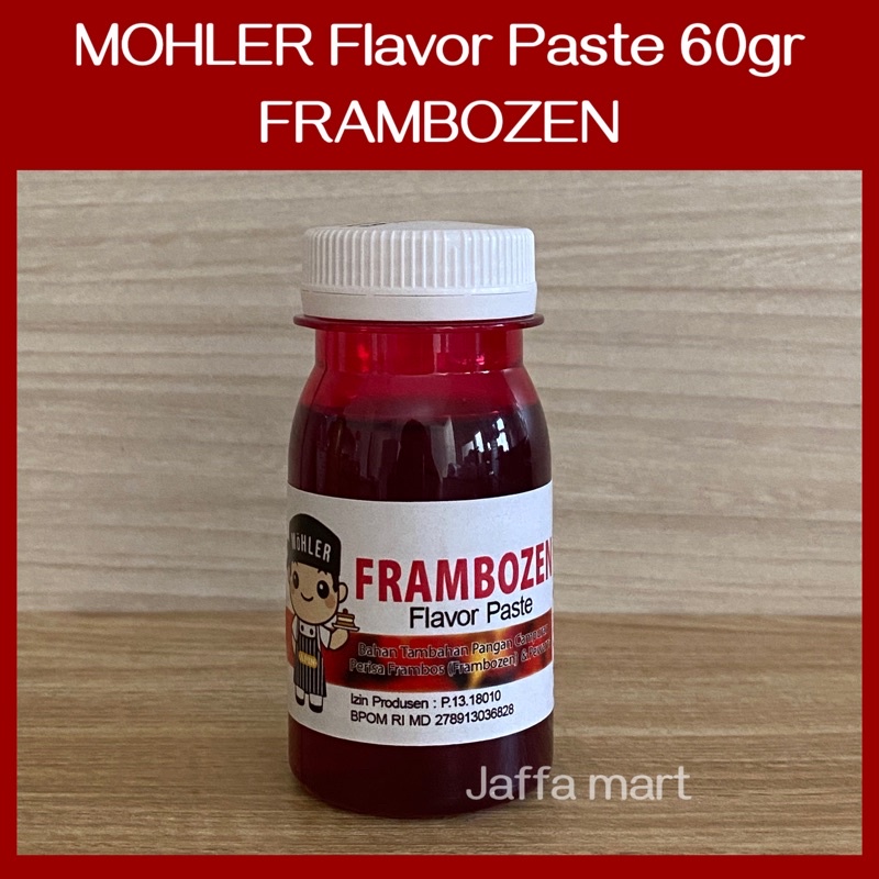 Pasta / Perisa MOHLER 60ml - FRAMBOZEN