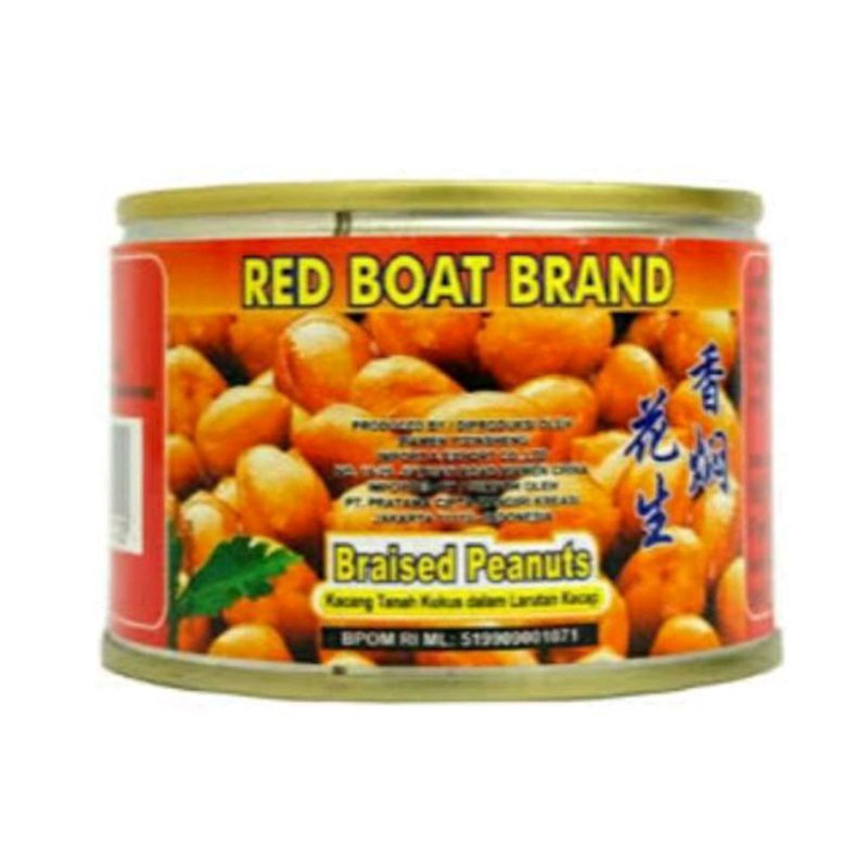 

Braised Peanuts 170gr Red Boat Brand / Kacang Tanah Kukus