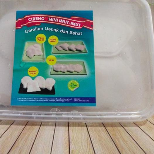 

➦ cireng mini isi khas bandung ✱